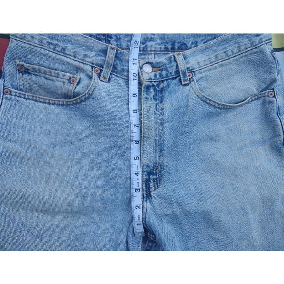 Vintage Levi jean shorts 550 high waisted size 31 distressed mom dad 90s y2k - Picture 3 of 10